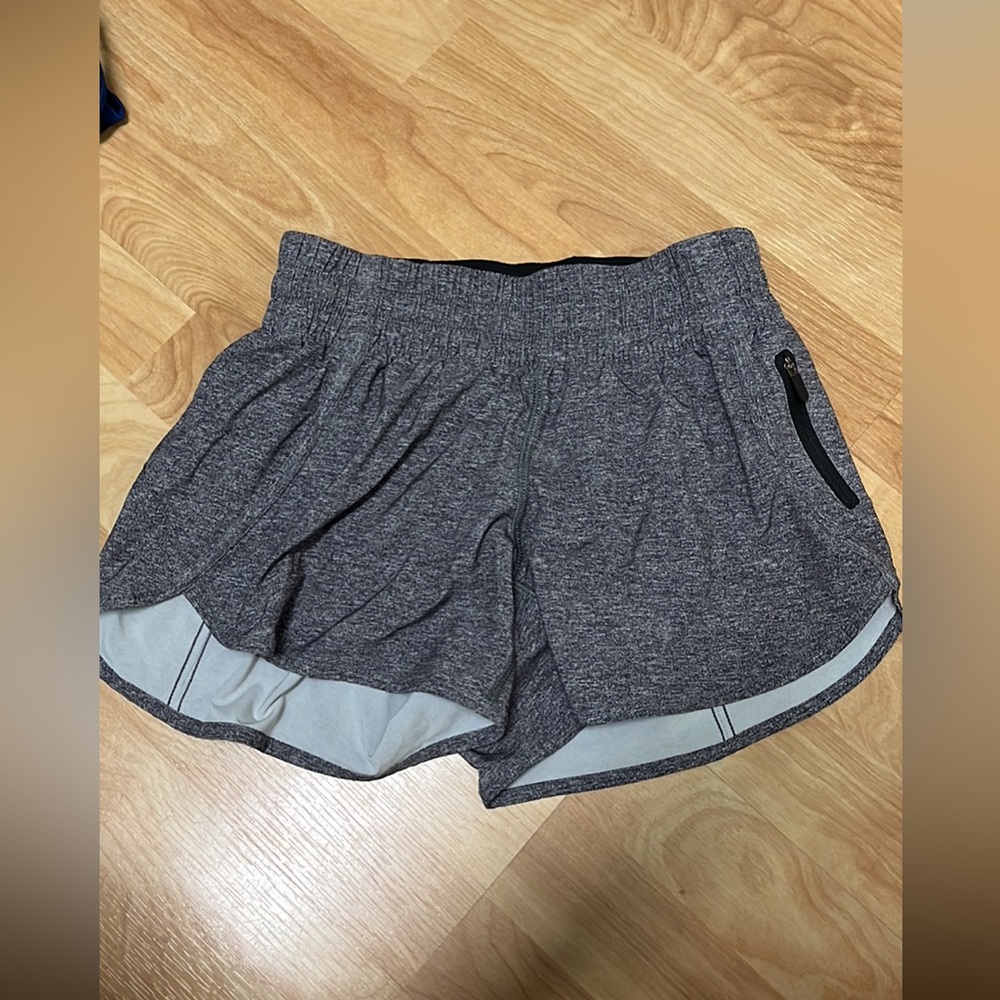 Lululemon tracker shorts (dark gray) size 6